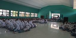 Population Census Socialization at SMK 1 Cluwak