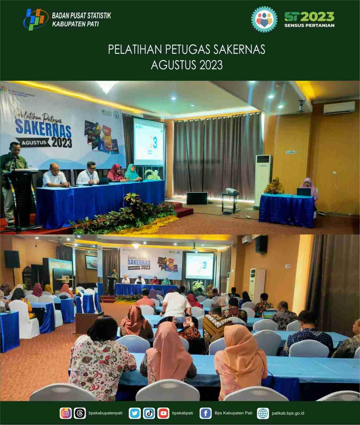 Pelatihan Petugas Sakernas Agustus 2023