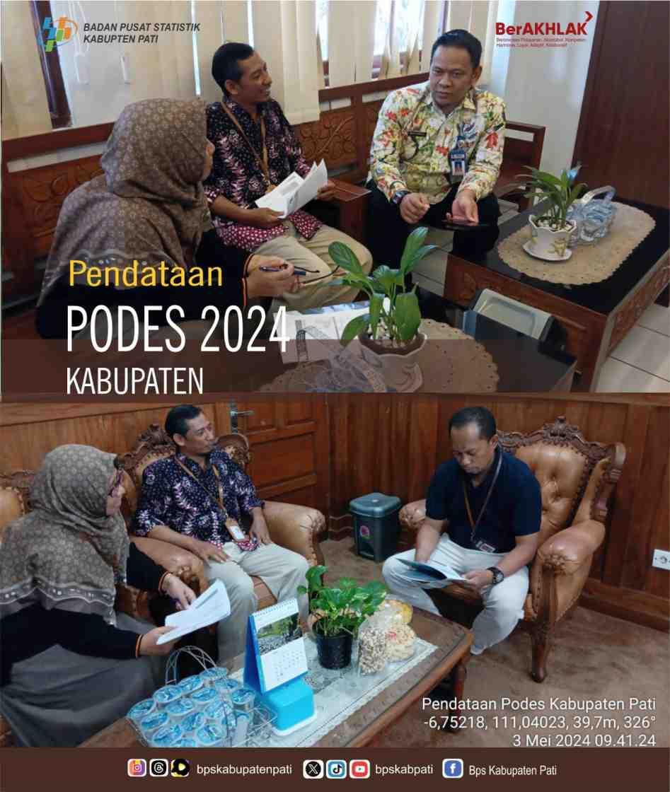 Pendataan PODES 2024 Kabupaten