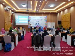 PS National Patient Social Economic Survey Training in Pati Regency