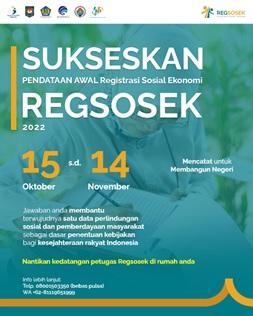 Pendataan Awal Registrasi Sosial Ekonomi Dimulai