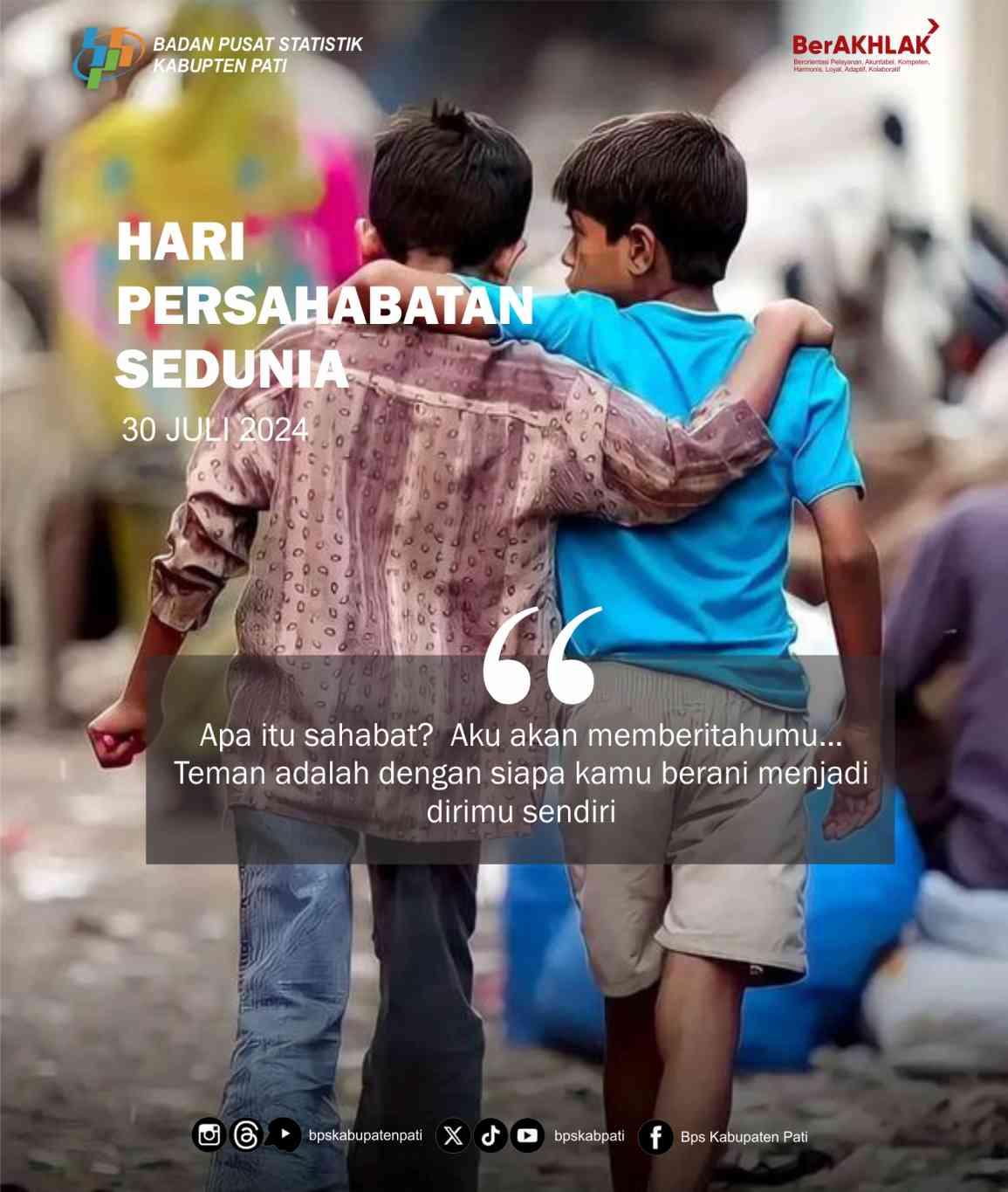 Hari Persahabatan Sedunia 2024