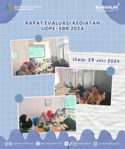 Rapat Evaluasi Updating Direktori Perusahaan Ekonomi - SBR 2024 