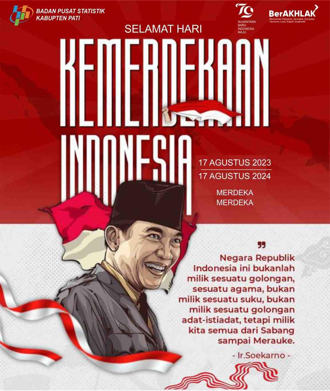 Happy 79th Indonesian Independence Day