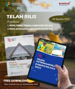 [TELAH RILIS] Publikasi Profil Tempat Tinggal dan Profil Ketenagakerjaan Kabupaten Pati 2023