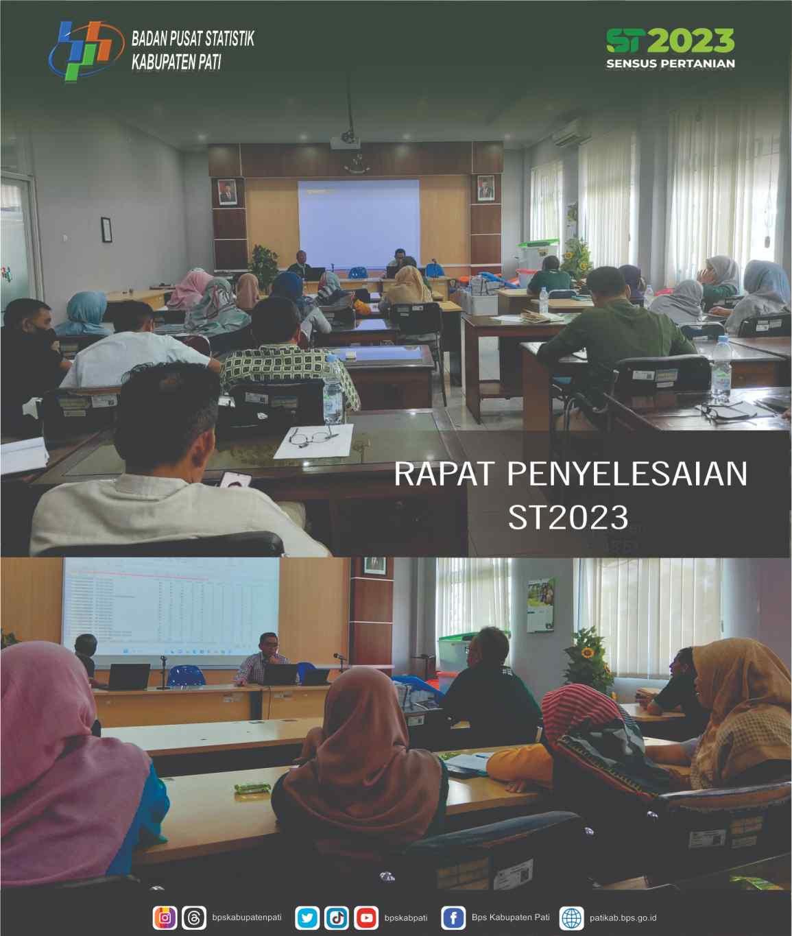 Rapat Penyelesaian ST2023