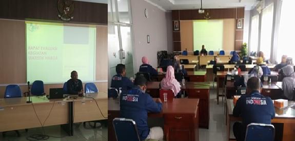 RAPAT EVALUASI KEGIATAN STATISTIK HARGA TAHUN 2020