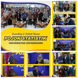 Kuliah Umum dan Launching Pojok Statistik UNDIP