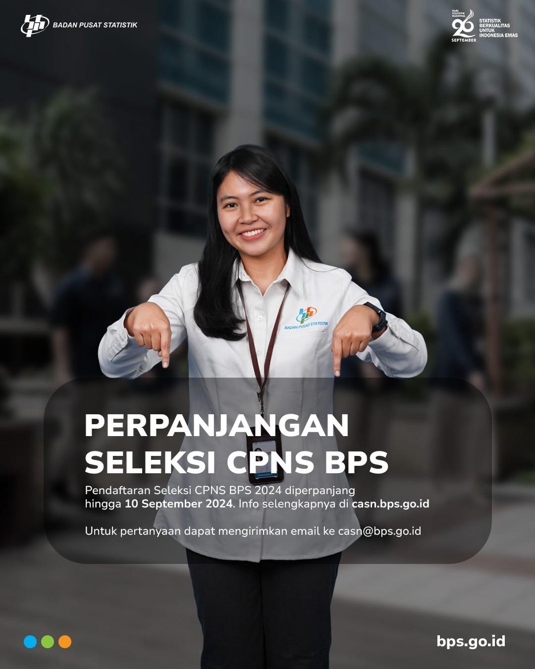 Perpanjangan Pendaftaran Seleksi CPNS 