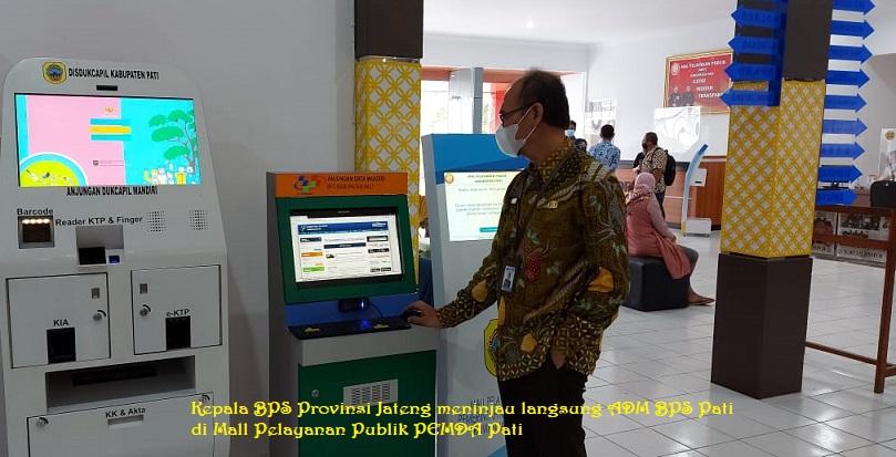 Anjungan Data Mandiri, Inovasi Pelayanan Data BPS Kabupaten Pati