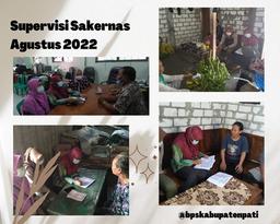 Supervisi Monitoring Kualitas Sakernas Agustus 2022 BPS Kabupaten Pati