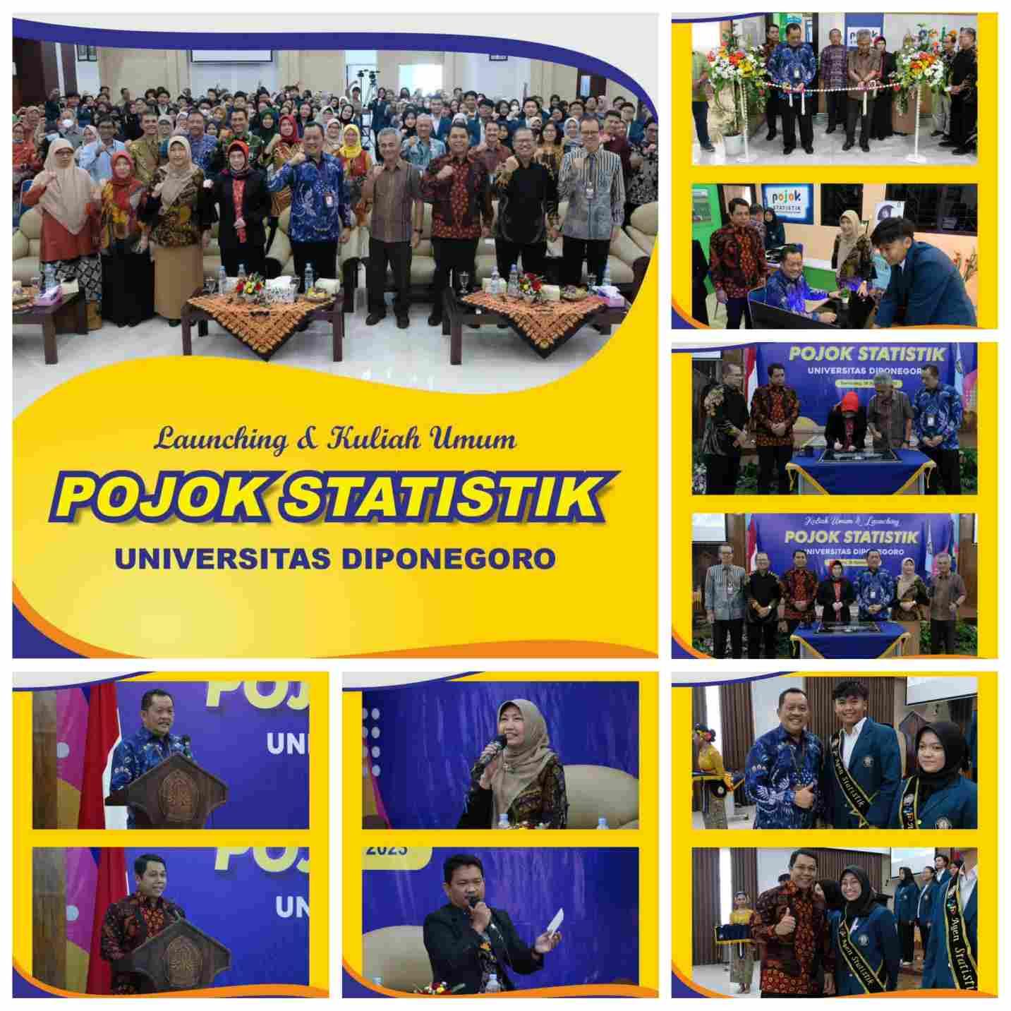 Kuliah Umum dan Launching Pojok Statistik UNDIP