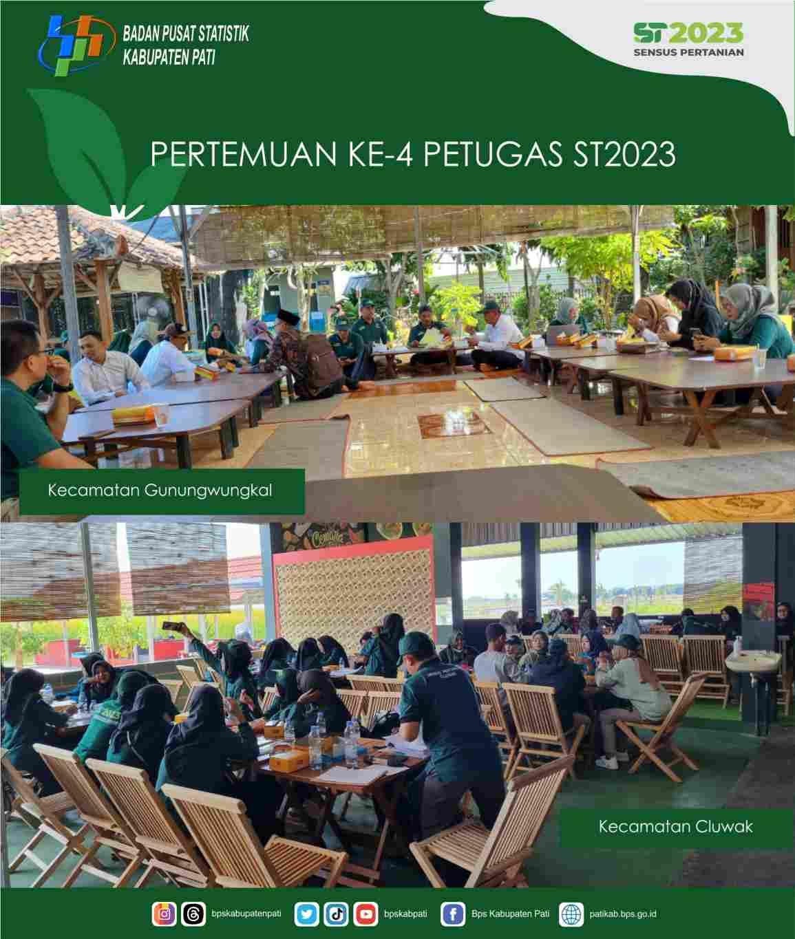 Pertemuan Keempat Petugas ST2023