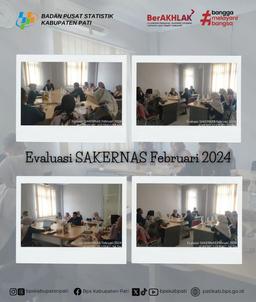 Evaluasi Kegiatan SAKERNAS Februari 2024